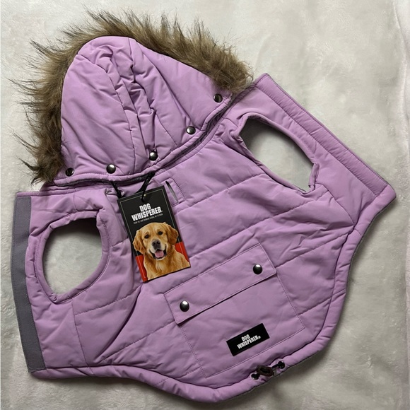 Dog Whisperer Dog Coat - Small, Purple - Picture 3 of 16